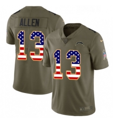 Youth Nike Los Angeles Chargers 13 Keenan Allen Limited OliveUSA Flag 2017 Salute to Service NFL Jersey Youth Nike Los Angeles Chargers 13 Keenan Allen Limited OliveUSA Flag 2017 Salute to Service NFL Jersey