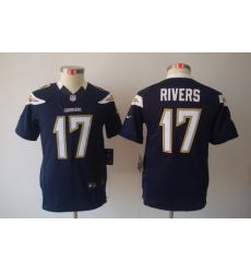Youth Nike San Diego Charger #17 Rivers Blue Limited Jerseys Youth Nike San Diego Charger #17 Rivers Blue Limited Jerseys