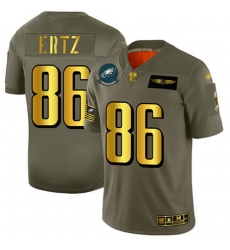 Eagles 86 Zach Ertz Camo Gold Men Stitched Football Limited 2019 Salute To Service Jersey Eagles 86 Zach Ertz Camo Gold Men Stitched Football Limited 2019 Salute To Service Jersey