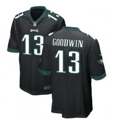 Men Nike Eagles 13 Marquise Goodwin Black Vapor Stitched NFL Jersey Men Nike Eagles 13 Marquise Goodwin Black Vapor Stitched NFL Jersey