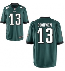 Men Nike Eagles 13 Marquise Goodwin Green Vapor Limited Stitched NFL Jersey Men Nike Eagles 13 Marquise Goodwin Green Vapor Limited Stitched NFL Jersey