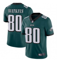 Men Nike Philadelphia Eagles Quez Watkins #80 Green Vapor Limited Jersey Men Nike Philadelphia Eagles Quez Watkins #80 Green Vapor Limited Jersey