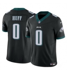 Men Philadelphia Eagles 0 Bryce Huff Black 2024 F U S E Vapor Untouchable Limited Stitched Football Jersey Men Philadelphia Eagles 0 Bryce Huff Black 2024 F U S E Vapor Untouchable Limited Stitched Football Jersey