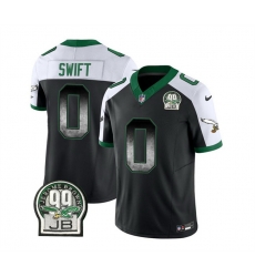 Men Philadelphia Eagles 0 D 27Andre Swift Black White 2023 F U S E Throwback Vapor Untouchable Limited Stitched Football Jersey Men Philadelphia Eagles 0 D 27Andre Swift Black White 2023 F U S E Throwback Vapor Untouchable Limited Stitched Football Jersey
