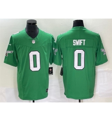 Men Philadelphia Eagles 0 D'andre Swift Green 2023 F U S E Vapor Untouchable Stitched Football Jersey Men Philadelphia Eagles 0 D'andre Swift Green 2023 F U S E Vapor Untouchable Stitched Football Jersey