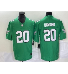 Men Philadelphia Eagles 20 Brian Dawkins Green 2023 F U S E Vapor Untouchable Stitched Football Jersey Men Philadelphia Eagles 20 Brian Dawkins Green 2023 F U S E Vapor Untouchable Stitched Football Jersey