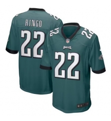 Men Philadelphia Eagles 22 Kelee Ringo Green Stitched Game Jersey Men Philadelphia Eagles 22 Kelee Ringo Green Stitched Game Jersey