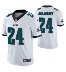 Men Philadelphia Eagles 24 James Bradberry White Vapor Untouchable Limited Stitched Jersey Men Philadelphia Eagles 24 James Bradberry White Vapor Untouchable Limited Stitched Jersey