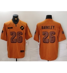 Men Philadelphia Eagles 26 Saquon Barkley 2023 Brown Salute To Service Limited Stitched Football Jersey Men Philadelphia Eagles 26 Saquon Barkley 2023 Brown Salute To Service Limited Stitched Football Jersey