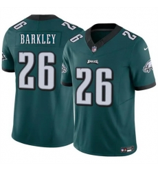 Men Philadelphia Eagles 26 Saquon Barkley Green 2023 F U S E Vapor Untouchable Limited Football Stitched Jersey Men Philadelphia Eagles 26 Saquon Barkley Green 2023 F U S E Vapor Untouchable Limited Football Stitched Jersey