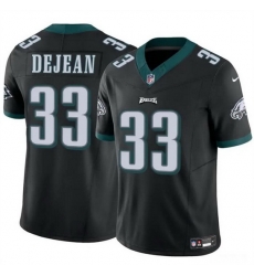 Men Philadelphia Eagles 33 Cooper DeJean Black 2024 Draft F U S E Vapor Untouchable Limited Stitched Football Jersey Men Philadelphia Eagles 33 Cooper DeJean Black 2024 Draft F U S E Vapor Untouchable Limited Stitched Football Jersey