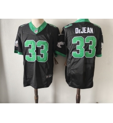 Men Philadelphia Eagles 33 Cooper DeJean Black Green Vapor Untouchable Limited Stitched Football Jersey Men Philadelphia Eagles 33 Cooper DeJean Black Green Vapor Untouchable Limited Stitched Football Jersey