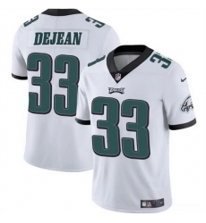 Men Philadelphia Eagles 33 Cooper DeJean White 2024 Draft Vapor Untouchable Limited Stitched Football Jersey Men Philadelphia Eagles 33 Cooper DeJean White 2024 Draft Vapor Untouchable Limited Stitched Football Jersey