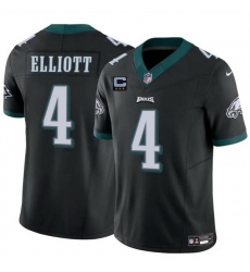 Men Philadelphia Eagles 4 Jake Elliott Black F U S E With 3 Star C Patch Vapor Untouchable Limited Stitched Football Jersey Men Philadelphia Eagles 4 Jake Elliott Black F U S E With 3 Star C Patch Vapor Untouchable Limited Stitched Football Jersey