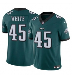 Men Philadelphia Eagles 45 Devin White Green 2023 F U S E Vapor Untouchable Limited Stitched Football Jersey Men Philadelphia Eagles 45 Devin White Green 2023 F U S E Vapor Untouchable Limited Stitched Football Jersey