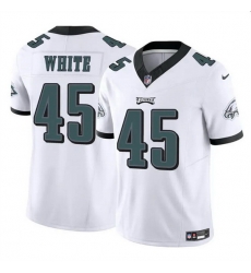 Men Philadelphia Eagles 45 Devin White White 2023 F U S E Vapor Untouchable Limited Stitched Football Jersey Men Philadelphia Eagles 45 Devin White White 2023 F U S E Vapor Untouchable Limited Stitched Football Jersey