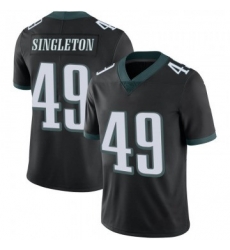 Men Philadelphia Eagles 49 Alex Singleton Black Limited Alternate Vapor Untouchable Nike Jersey Men Philadelphia Eagles 49 Alex Singleton Black Limited Alternate Vapor Untouchable Nike Jersey
