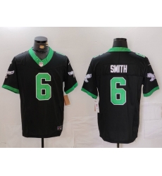 Men Philadelphia Eagles 6 DeVonta Smith Black F U S E Vapor Untouchable Stitched Football Jersey Men Philadelphia Eagles 6 DeVonta Smith Black F U S E Vapor Untouchable Stitched Football Jersey
