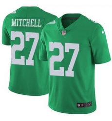 Men Philadelphia Eagles Quinyon Mitchell #27 Green Vapor Limited Stitched NFL Jersey Men Philadelphia Eagles Quinyon Mitchell #27 Green Vapor Limited Stitched NFL Jersey