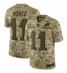 Mens Nike Philadelphia Eagles 11 Carson Wentz Limited Camo 2018 Salute to Service NFL Jersey Mens Nike Philadelphia Eagles 11 Carson Wentz Limited Camo 2018 Salute to Service NFL Jersey