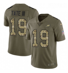 Mens Nike Philadelphia Eagles 19 Golden Tate III Limited Olive Camo 2017 Salute to Service NFL Jerse Mens Nike Philadelphia Eagles 19 Golden Tate III Limited Olive Camo 2017 Salute to Service NFL Jerse