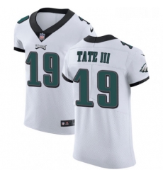 Mens Nike Philadelphia Eagles 19 Golden Tate III White Vapor Untouchable Elite Player NFL Jerse Mens Nike Philadelphia Eagles 19 Golden Tate III White Vapor Untouchable Elite Player NFL Jerse