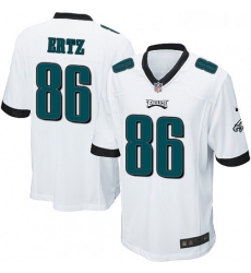 Mens Nike Philadelphia Eagles 86 Zach Ertz Game White NFL Jersey Mens Nike Philadelphia Eagles 86 Zach Ertz Game White NFL Jersey