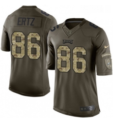 Mens Nike Philadelphia Eagles 86 Zach Ertz Limited Green Salute to Service NFL Jersey Mens Nike Philadelphia Eagles 86 Zach Ertz Limited Green Salute to Service NFL Jersey