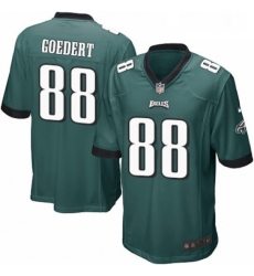 Mens Nike Philadelphia Eagles 88 Dallas Goedert Game Midnight Green Team Color NFL Jersey Mens Nike Philadelphia Eagles 88 Dallas Goedert Game Midnight Green Team Color NFL Jersey