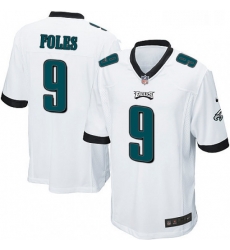 Mens Nike Philadelphia Eagles 9 Nick Foles Game White NFL Jersey Mens Nike Philadelphia Eagles 9 Nick Foles Game White NFL Jersey