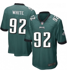 Mens Nike Philadelphia Eagles 92 Reggie White Game Midnight Green Team Color NFL Jersey Mens Nike Philadelphia Eagles 92 Reggie White Game Midnight Green Team Color NFL Jersey