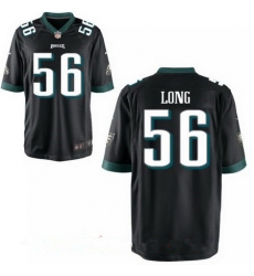 Mens Philadelphia Eagles #56 Chris Long Black Alternate Stitched NFL Nike Elite Jersey Mens Philadelphia Eagles #56 Chris Long Black Alternate Stitched NFL Nike Elite Jersey