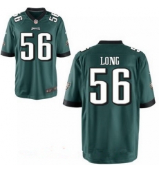 Mens Philadelphia Eagles #56 Chris Long Midnight Green Team Color Stitched NFL Nike Elite Jersey Mens Philadelphia Eagles #56 Chris Long Midnight Green Team Color Stitched NFL Nike Elite Jersey