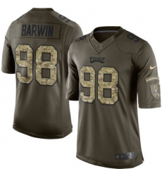 Mens Philadelphia Eagles 98 Connor Barwin Nike Green Salute To Service Limited Jersey Mens Philadelphia Eagles 98 Connor Barwin Nike Green Salute To Service Limited Jersey