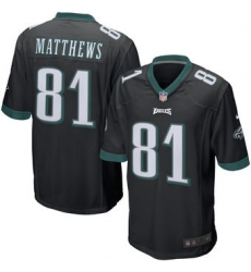 Mens Philadelphia Eagles Jordan Matthews Nike Black Team Game Jersey Mens Philadelphia Eagles Jordan Matthews Nike Black Team Game Jersey