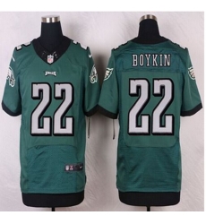 NEW Philadelphia Eagles #22 Brandon Boykin Midnight Green Team Color Mens Stitched NFL New Elite jersey NEW Philadelphia Eagles #22 Brandon Boykin Midnight Green Team Color Mens Stitched NFL New Elite jersey