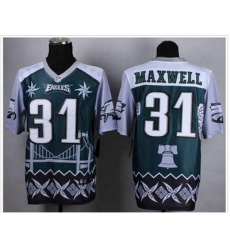 NEW Philadelphia Eagles #31 Byron Maxwell Midnight Green Men's Stitched NFL Elite Noble Jersey NEW Philadelphia Eagles #31 Byron Maxwell Midnight Green Men's Stitched NFL Elite Noble Jersey