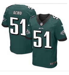 NEW Philadelphia Eagles #51 Emmanuel Acho Midnight Green Team Color Mens Stitched NFL Elite Jersey NEW Philadelphia Eagles #51 Emmanuel Acho Midnight Green Team Color Mens Stitched NFL Elite Jersey