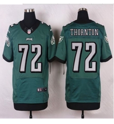 NEW Philadelphia Eagles #72 Cedric Thornton Midnight Green Team Color Mens Stitched NFL New Elite Jersey NEW Philadelphia Eagles #72 Cedric Thornton Midnight Green Team Color Mens Stitched NFL New Elite Jersey