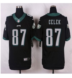 NEW Philadelphia Eagles #87 Brent Celek Black Alternate Mens Stitched NFL Elite Jersey NEW Philadelphia Eagles #87 Brent Celek Black Alternate Mens Stitched NFL Elite Jersey
