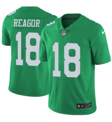 Nike Eagles 18 Jalen Reagor Green Men Stitched NFL Limited Rush Jersey Nike Eagles 18 Jalen Reagor Green Men Stitched NFL Limited Rush Jersey