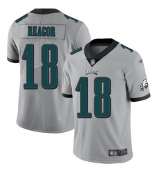 Nike Eagles 18 Jalen Reagor Silver Men Stitched NFL Limited Inverted Legend Jersey Nike Eagles 18 Jalen Reagor Silver Men Stitched NFL Limited Inverted Legend Jersey