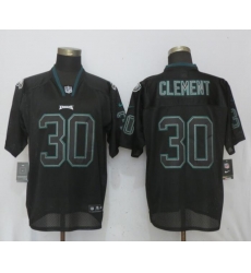 Nike Eagles #30 Corey Clement Black Lights Out Elite Jersey Nike Eagles #30 Corey Clement Black Lights Out Elite Jersey
