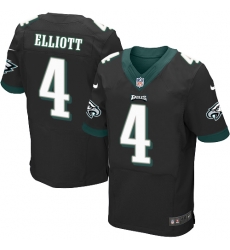 Nike Eagles #4 Jake Elliott Black Alternate Mens Stitched NFL New Elite Jersey Nike Eagles #4 Jake Elliott Black Alternate Mens Stitched NFL New Elite Jersey