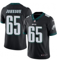 Nike Eagles #65 Lane Johnson Black Mens Stitched NFL Limited Rush Jersey Nike Eagles #65 Lane Johnson Black Mens Stitched NFL Limited Rush Jersey