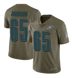 Nike Eagles #65 Lane Johnson Olive Mens Stitched NFL Limited 2017 Salute To Service Jersey Nike Eagles #65 Lane Johnson Olive Mens Stitched NFL Limited 2017 Salute To Service Jersey