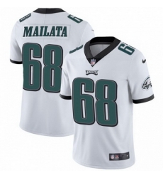 Nike Eagles 68 Jordan Mailata White Vapor Untouchable Limited Jersey Nike Eagles 68 Jordan Mailata White Vapor Untouchable Limited Jersey