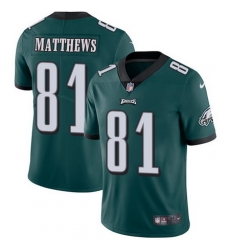 Nike Eagles #81 Jordan Matthews Midnight Green Team Color Mens Stitched NFL Vapor Untouchable Limited Jersey Nike Eagles #81 Jordan Matthews Midnight Green Team Color Mens Stitched NFL Vapor Untouchable Limited Jersey