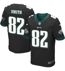 Nike Eagles #82 Torrey Smith Black Alternate Mens Stitched NFL New Elite Jersey Nike Eagles #82 Torrey Smith Black Alternate Mens Stitched NFL New Elite Jersey