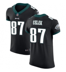 Nike Eagles #87 Brent Celek Black Alternate Mens Stitched NFL Vapor Untouchable Elite Jersey Nike Eagles #87 Brent Celek Black Alternate Mens Stitched NFL Vapor Untouchable Elite Jersey